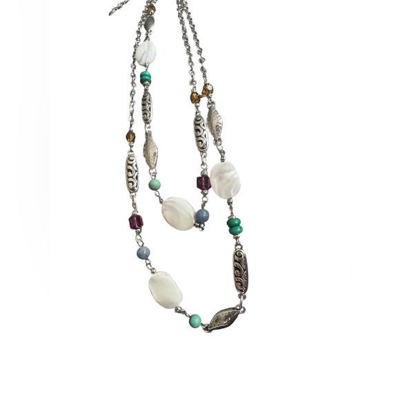 Brighton BARBADOS TROPIC Multi-Color Pearl Long Strand Necklace - Picture 11 of 11